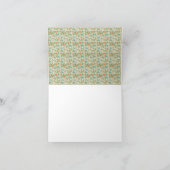 William Morris Trellis Victorian Wallpaper ノートカード (内部)