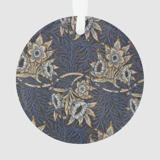 william morris tulip and willow tapestry pattern オーナメント (裏面)