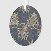 william morris tulip and willow tapestry pattern オーナメント (正面)