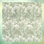 William Morris Tulip Wallpaper Classic Green ウィンドウサイン (シート3)