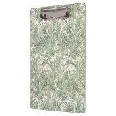 William Morris Tulip Wallpaper Classic Green クリップボード (左)
