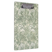 William Morris Tulip Wallpaper Classic Green クリップボード (右)