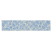 William Morris Venetian Flower Damask Brocade ショートテーブルランナー (横)