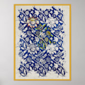 William Morris Watercolour Poster ポスター (正面)