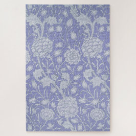 William Morris - Wild Tulips Purple Floral Pattern ジグソーパズル