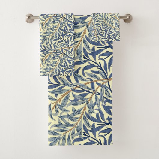 William Morris "Willow Bough" 4 バスタオルセット (インサイチュ)