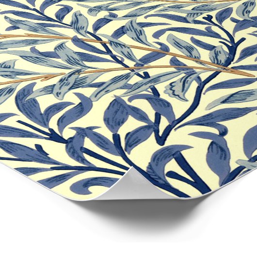 William Morris "Willow Bough" 4 ポスター (角)