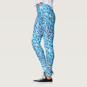 William Morris Willow Bough, Cobalt Blue & White レギンス (左)