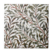 William Morris - Willow Bough pattern タイル (正面)