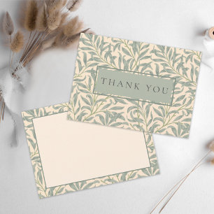 William Morris Willow Bough Thank You サンキューカード