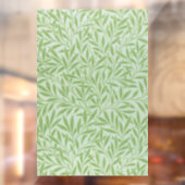 William Morris Willow Flower Classic Green ウィンドウサイン (シート2)