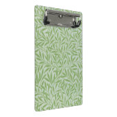 William Morris Willow Flower Classic Green ミニクリップボード (アングル)