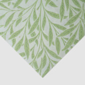 William Morris Willow Flower Classic Green 薄葉紙 (詳細)