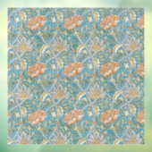 William Morris Windrush Floral Pattern Blue ウィンドウサイン (シート3)