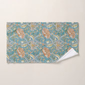 William Morris Windrush Floral Pattern Blue バスタオルセット (ハンドタオル)