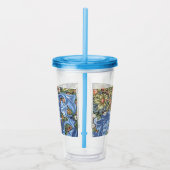 William Morris Woodpecker Tapestryフローラヴィンテージ アクリルタンブラー (右)