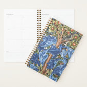 William Morris Woodpecker Tapestryフローラヴィンテージ プランナー手帳 (ディスプレー)