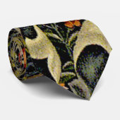 William Morris Woodpecker Tapestry Birds Floral ネクタイ (ロール)