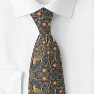 William * Morris WoodPecker Tree ネクタイ