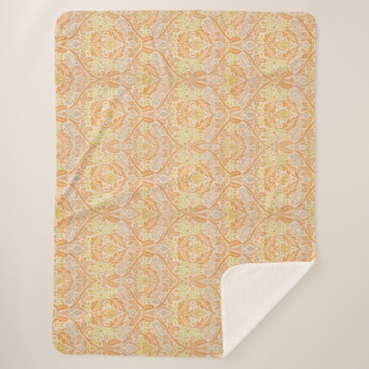 William Morris's (1834-1896) Golden Bough シェルパブランケット (正面)