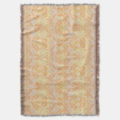 William Morris's (1834-1896) Golden Bough スローブランケット (正面縦)