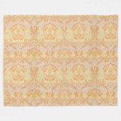 William Morris's (1834-1896) Golden Bough フリースブランケット (正面(横))