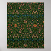 William Morris's Tulip famous pattern ポスター (正面)