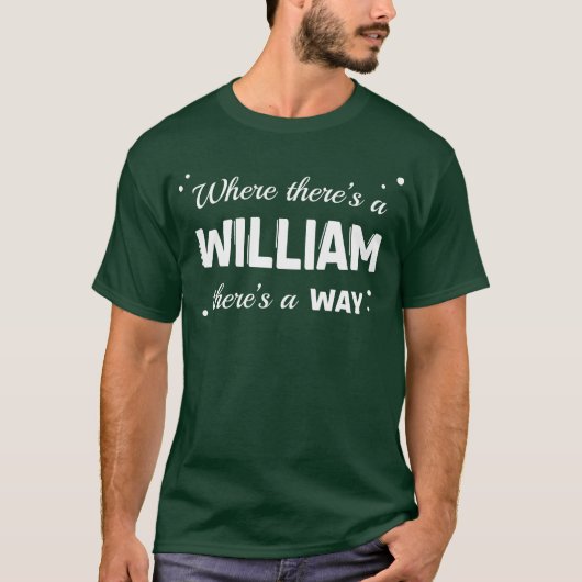 William Name Saying Design For Proud Williams retr Tシャツ (正面)