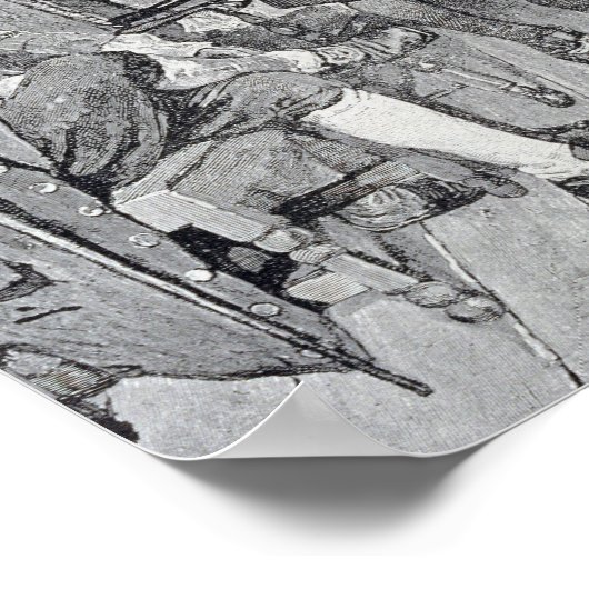 William Penn in Conference with the Colonists ポスター (角)