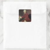 William Pitt the 'Elder'、後のChathaの第1伯爵 スクエアシール (バッグ)