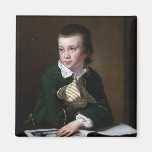 William Rastall、c.1762-4 マグネット (正面)
