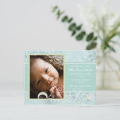 William Reneeの誕生のお知らせ 案内ポストカード (スタンド正面)