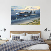 William S. Phillipsプリントによるノルマンディーの任務 キャンバスプリント (インサイチュ (寝室))