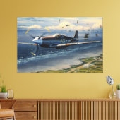 William S. Phillipsプリントによるノルマンディーの任務 キャンバスプリント (インサイチュ (リビング))