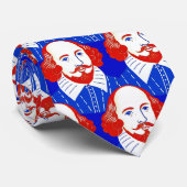 William Shakespearポートレート – グラフィックイラストレーション ネクタイ (ロール)