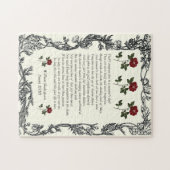 William ShakespeareによるSonnet#18 ジグソーパズル (横)