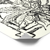 William ShakespeareによるSonnet # 23 ポスター (角)