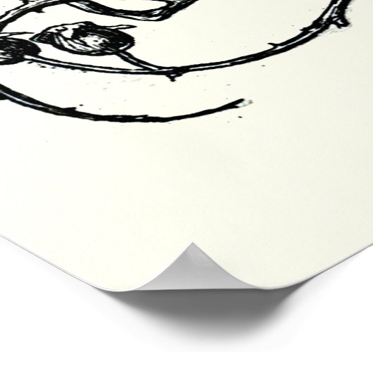 William ShakespeareによるSonnet # 27 ポスター (角)