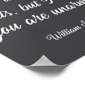 William Shakespeare Battle Of Wits English Literat ポスター (角)