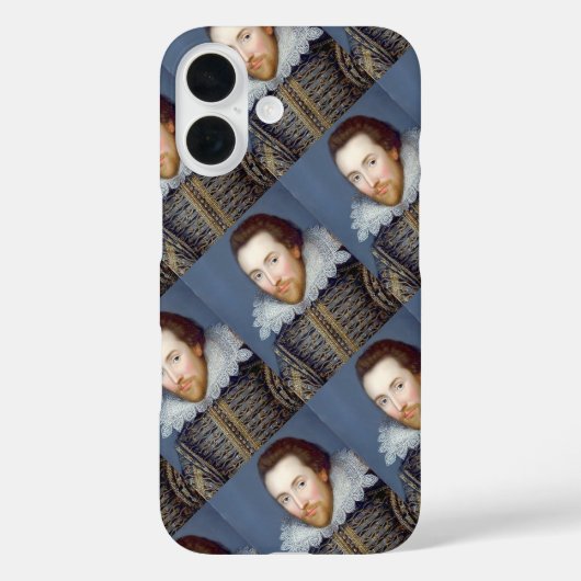 William Shakespeare  Case-Mate iPhoneケース (裏面)