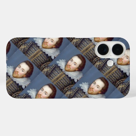 William Shakespeare Case-Mate iPhoneケース (裏面 (横))