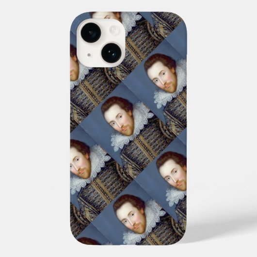 William Shakespeare Case-Mate iPhoneケース iPhone 14ケース (裏面)