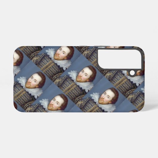 William Shakespeare Samsung Galaxyケース (裏面横)