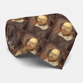 William Shakespeare Tie (表裏に印刷) ネクタイ (ロール)