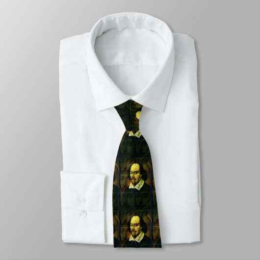 William Shakespeare Tie （表裏に印刷） ネクタイ (タイ)