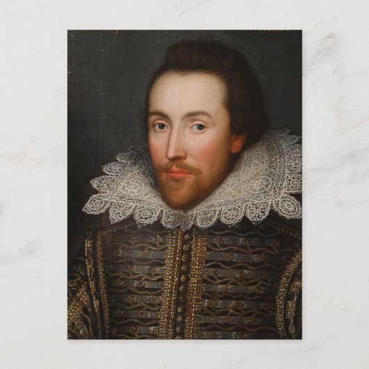 William Shakespere YOUNGポストカード ポストカード (正面)