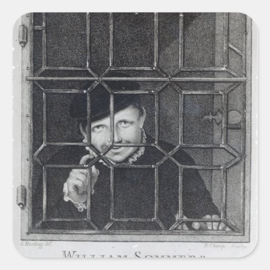 William Sommers, R. Clamp, 1794 スクエアシール (正面)