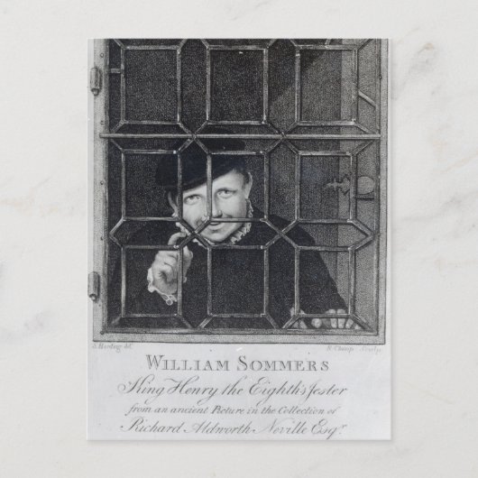 William Sommers, R. Clamp, 1794 ポストカード (正面)