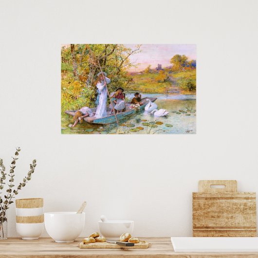 William Stephen Coreman：ボート ポスター (キッチン)