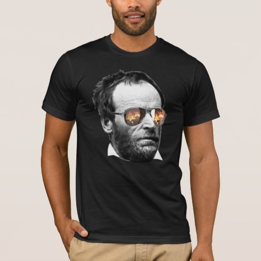 William T. Sherman:恐怖は最初のTシャツ Tシャツ (正面)